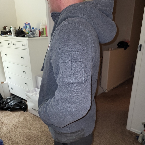 Destroyed Hollister field Jacket XL Tall - Picture 7 of 16